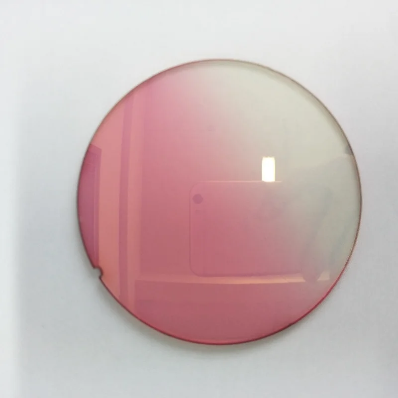 流行cr39 uv400 hmc emi 渐变有色太阳镜镜片