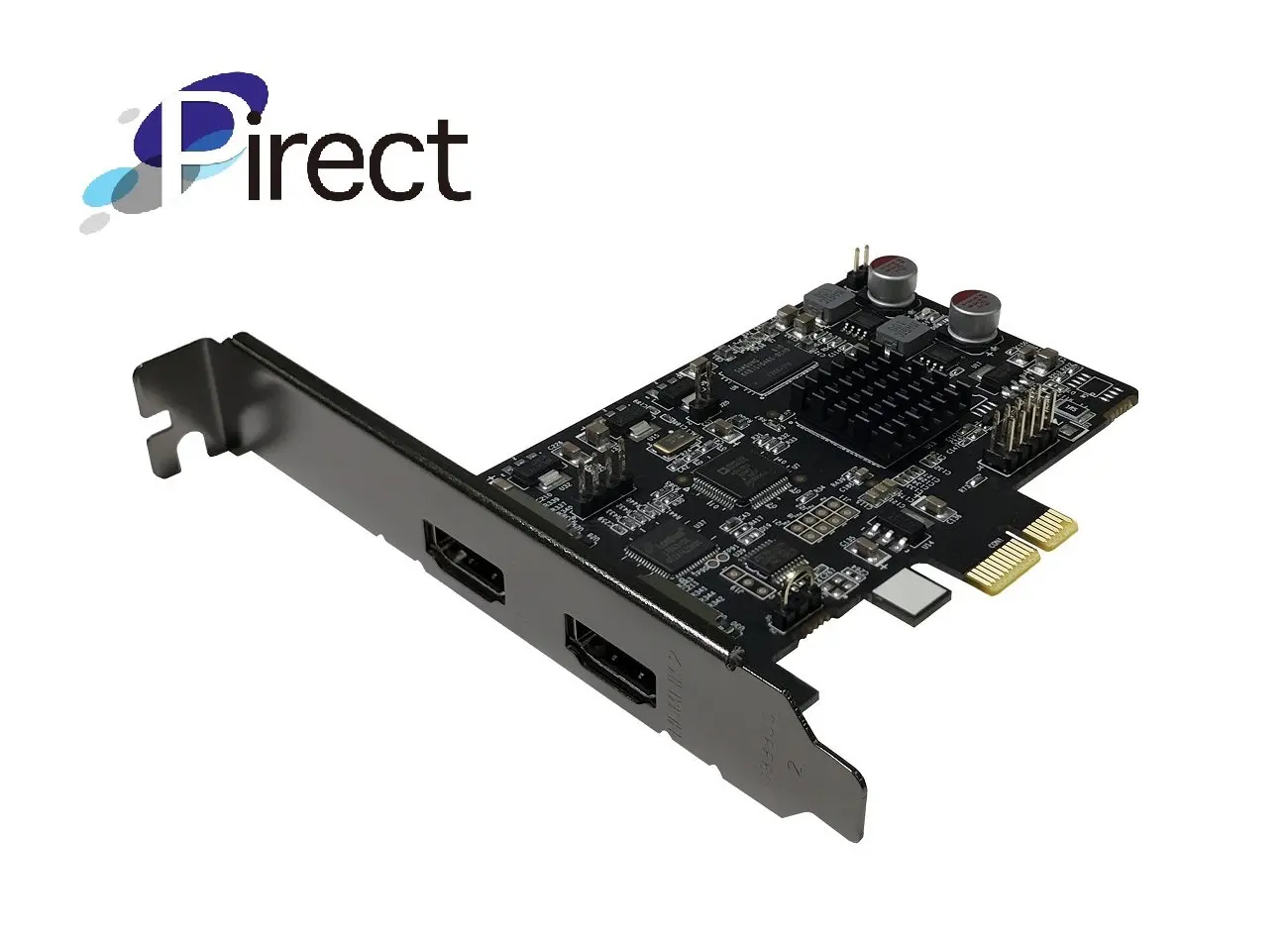 H.264//AVI software encoding Pirect Uldra-P2 Video Capture card PCI-Express x1 with HDMI bypass output stream and record in 1080p30 Ultra low latency preview
