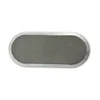 Plain woven circular sintered filter sheet plastic particle filter sheet