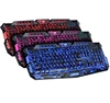 Cool Backlit LED Illuminated Ergonomic laptop game computer keyboard