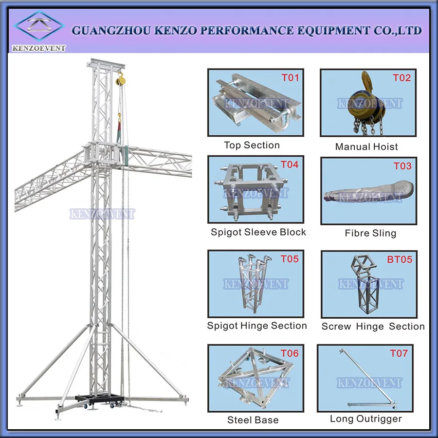  lighting aluminum stage truss system for sale