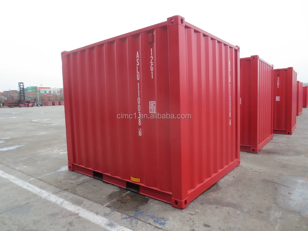 Container gerippt grau Herpa SZ 10 ft