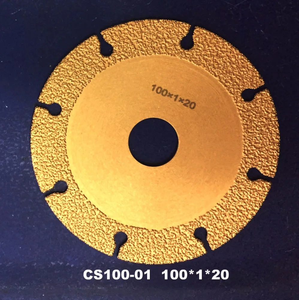 100mm Vacuum Brazed Diamond Saw Blade For Metal Casting Cutting Buy
