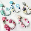 Chinese manufacturers wholesale creative fun cartoon baby pacifier chain
