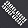 Professional Nail Art Tips Practice Polish Color Chart Palette DIY Display 5 Sheets/bags