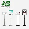 Restaurant a3 a4 Pedestal Sign notice board with Metal Base a4 Menu