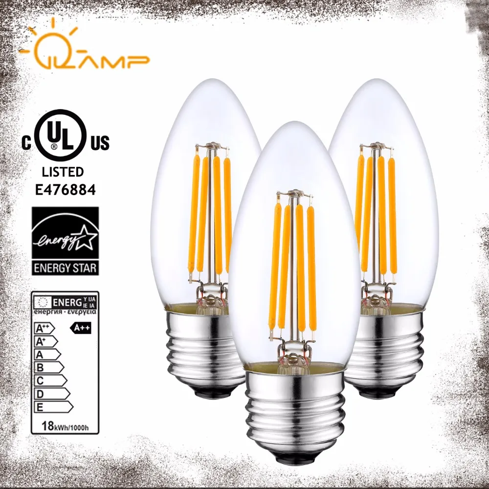 6w E12 Led Candelabra Base Replace 60 Watt Candelabra Bulbs Led Buy