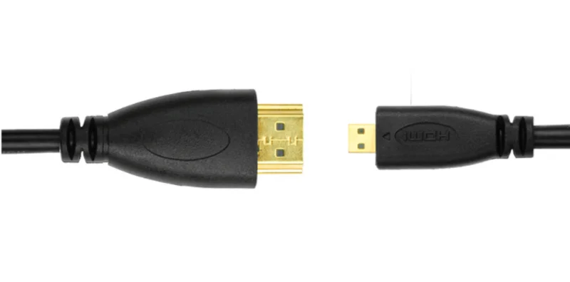 Hdmi Male To Micro Hdmi Female Cable With Ethernet For 1080p Hdtv Dv