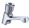 Waterfall Basin Faucet Manual Push Button Self-closing Delay Action Taps