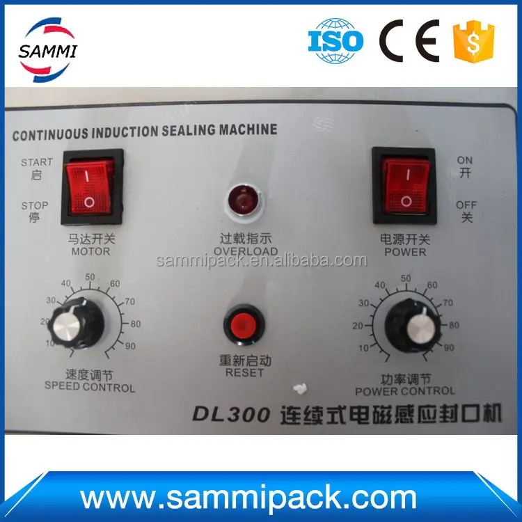 DL-300B High precious factory price Portable induction sealer Aluminum foil