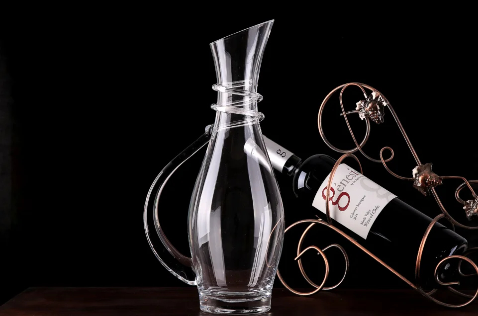 Hotel Restaurant Lead Free Crystal Antique Riedel Small Wine Decanter
