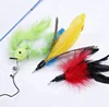 High Quality Funny Feather Cat Toys Cat Teasers With 3 Packs