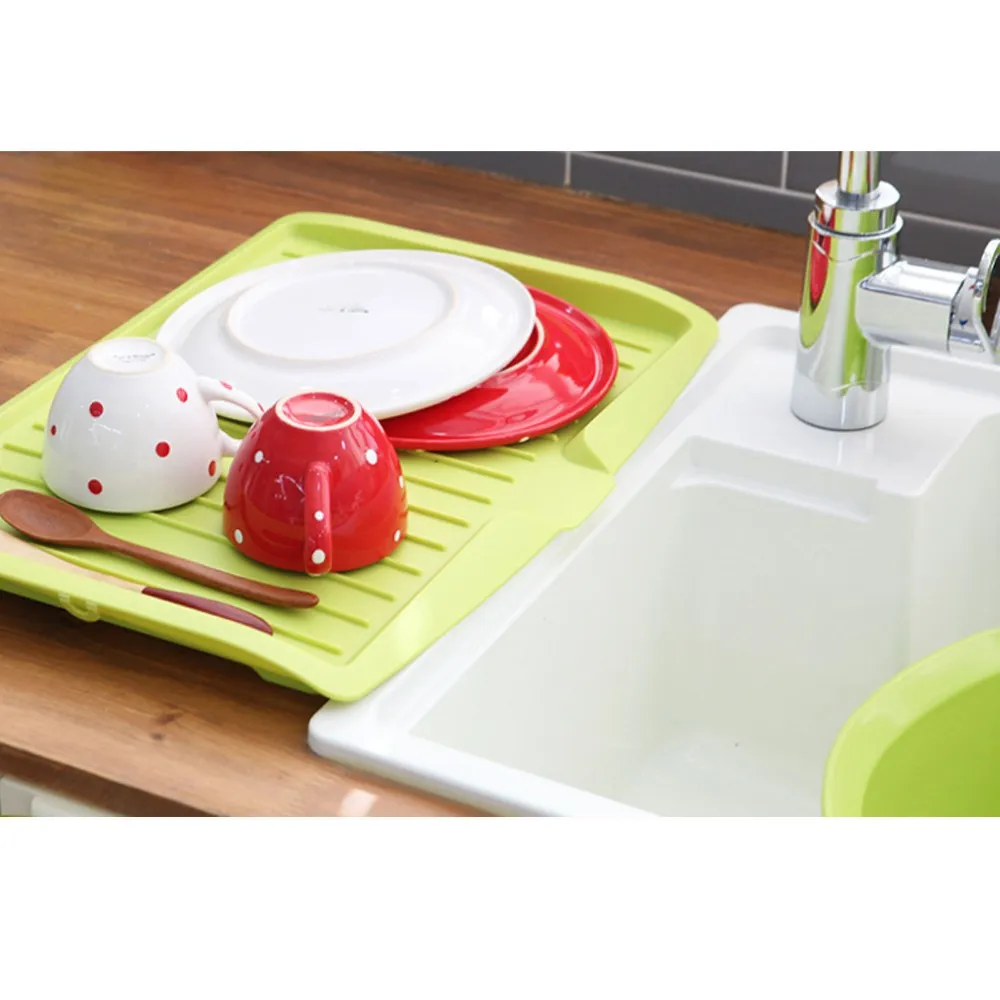 Drainer Board Companion Dishes Sink Drain And Plastic Filter Plate