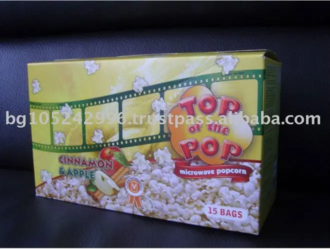 chocolate microwave popcorn