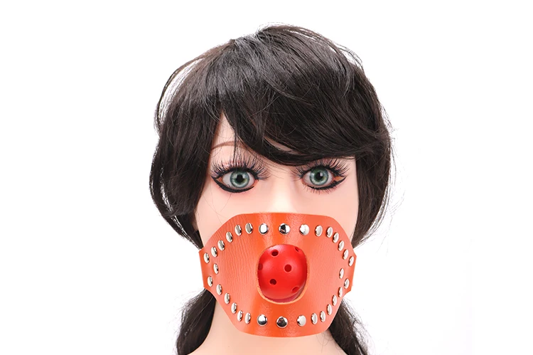 ball gag in mouth