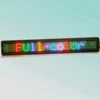 CE and RoHS 7X80pixel P7.62mm smd3528 indoor full color led message sign