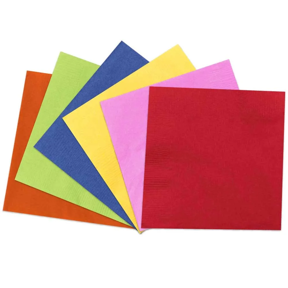 Custom Wholesale Color Paper Cocktail Napkins Beverage Napkins Buy