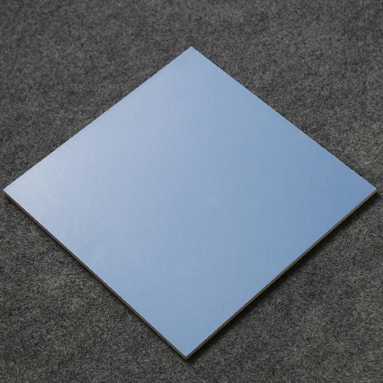 Antislip Project Material Blue Ceramic Floor Wall Tile 12x12 Matte Tiles For Kitchen Bathroom 8906