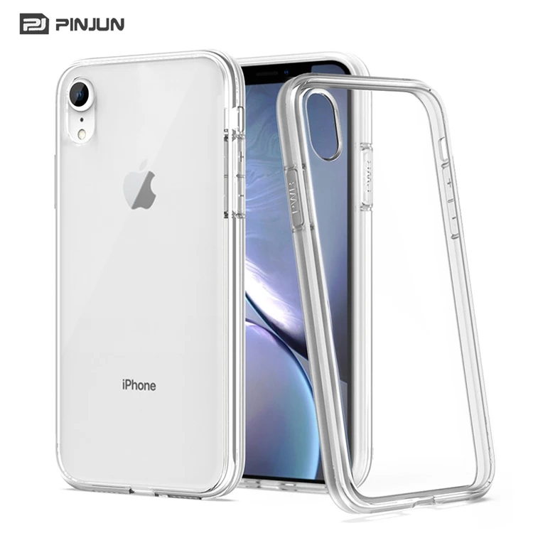 2mm Bumper Non-slip Crystal Clear Case Tpu Anti Yellowing For Iphone Xr ...
