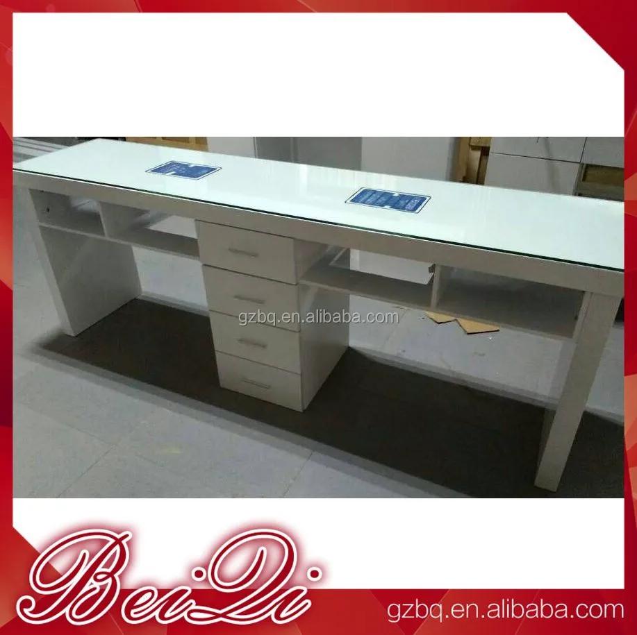 Pink Nail Manicure Table for Nail Salon Furniture Cheap Manicure Station Tavolo Manicure Con Aspirazione