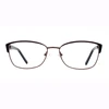 Special spot goods thin border retro unisex metal frame glasses