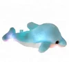 free sample colorful plush led whale pillow toy /OEM stuffed plush flash led whale pillow doll toy