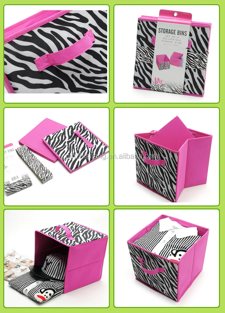 Cardboard Customized Portable File Storage Box Cardboard Customized