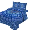 Luxury cheap bed comforter sets sheets dark blue bed spread bedspread and bedding quilt set
