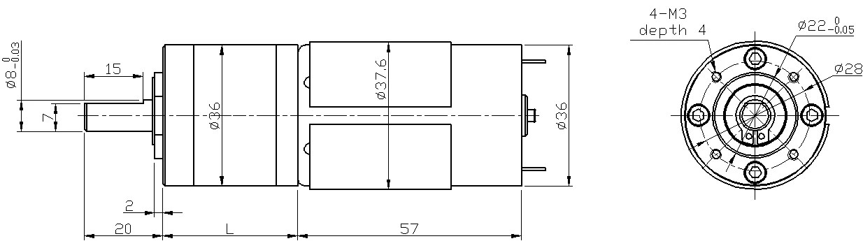 gear motor ig22