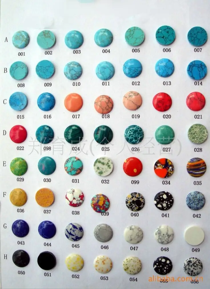 Oval Green Loose Turquoise Stones Flat Polished Stones For Sale Buy