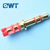 QWT 8mm magnetic micro male and female cctv camera dc power jack connector plug size chart