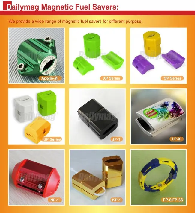 Aluminium Car Magnetic Fuel Saver