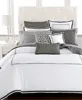 Percale white classic hotel Sheet Bedsheet With embroidered Linens
