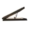 Brown/black/white/grey apartament french/kenya sound proof aluminum blast resistant burglar awing window