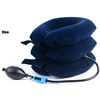 adjustable oem soft air pump inflatable home cervical neck traction pillow