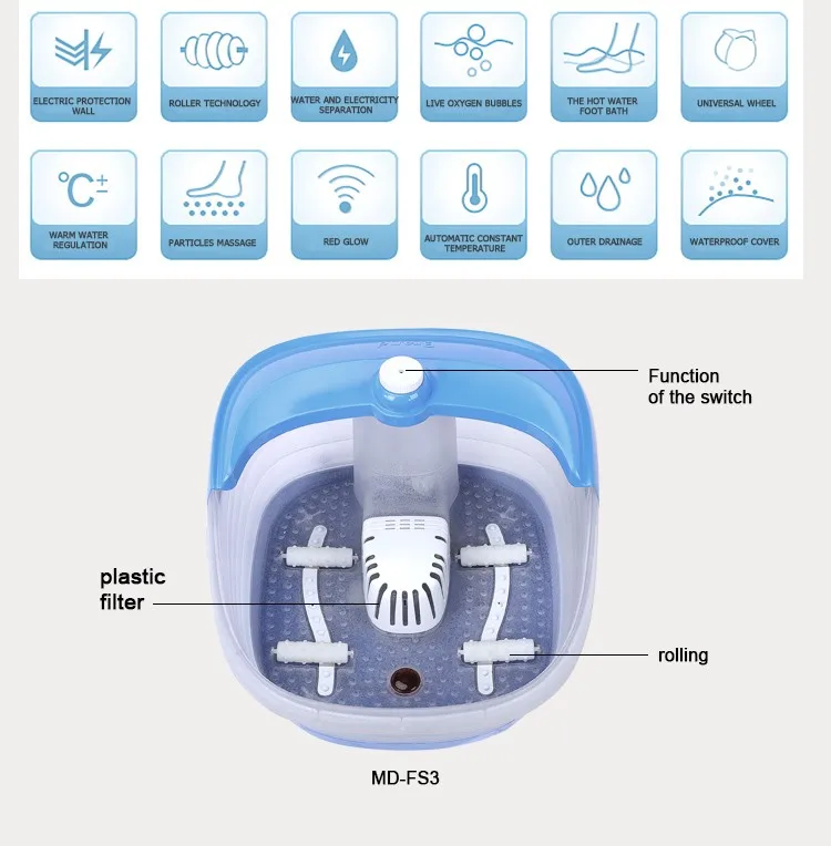 Domestic Disposable Foot Baths Highquality Plastic Wholesale Foot Spa
