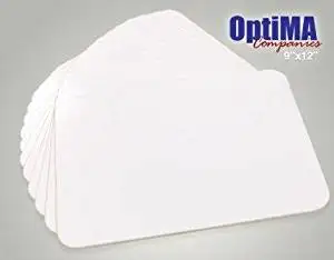 OptiMA American Made 9" x 12" Student Dry Erase Lap Boards (15 Pack)