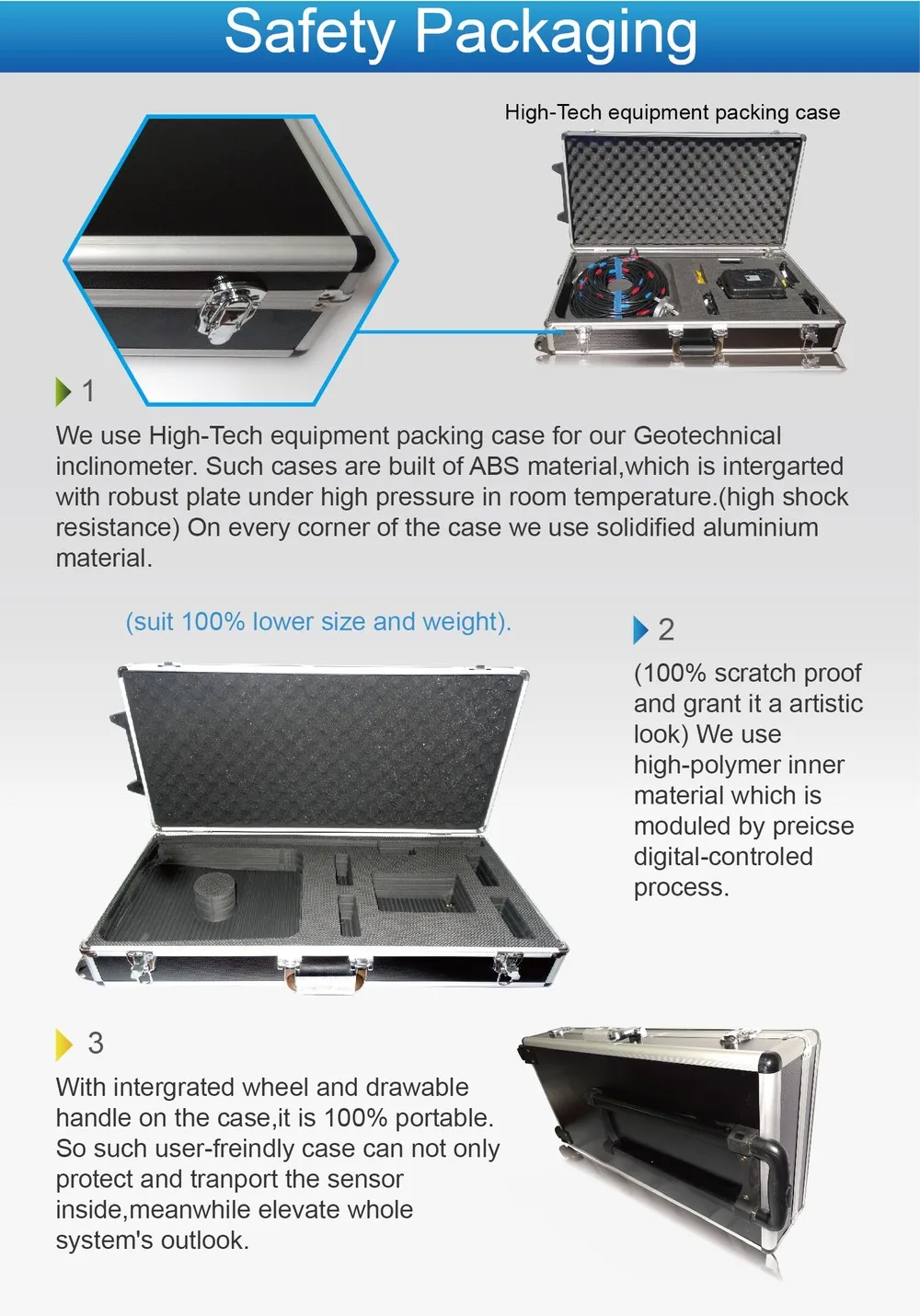 inclinometer packing