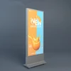 Outdoor scrolling advertising light box double sides LED standing light box