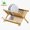 Modern Premium Wooden Bamboo dish drying rack for home, kitchen dish and bowl rack
