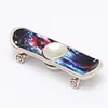 2017 hotselling amazon Luxury 30 more design double main bearing skateboard fidget spinner