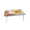 Cartoon folding study table for kids