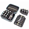 popular essential oil carrying case wholesale for glass stainless steel rollers amber aluminum make up case cosmetic case