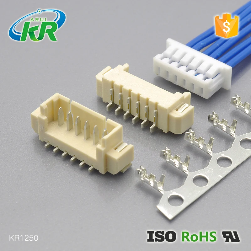 1.25mm Pitch Wire To Board Bnc Connector Wafer Connector Wire Harness 1