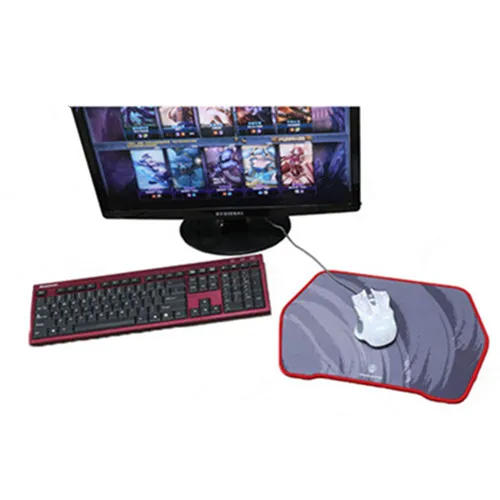 Tigerwings rubber material heated style non-toxic custom gaming mouse pad anti slip fabric