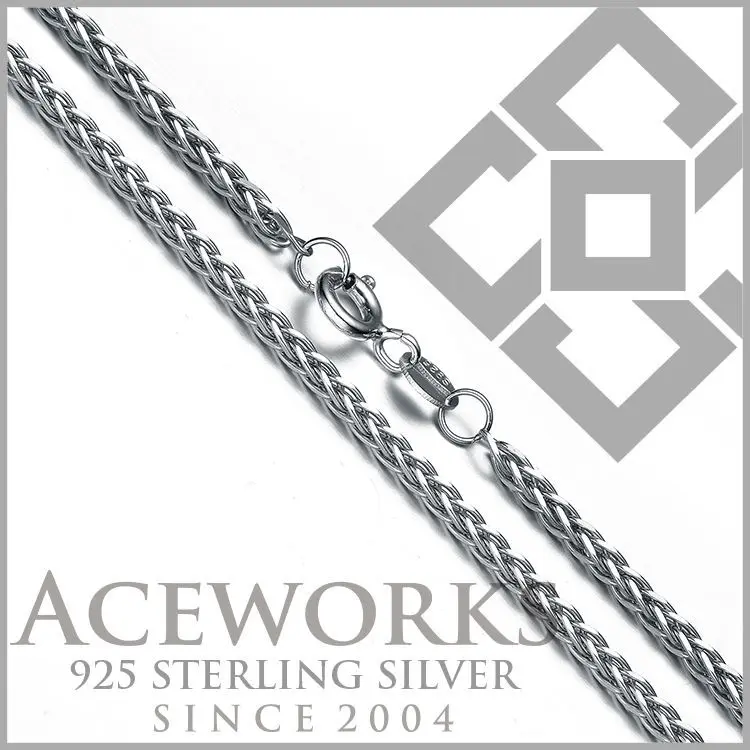 New Fashion 22 Inch Men's 925 Sterling Silver Palma Chain Diy Men's