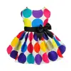 Amazon top seller Vintage Polka Dot Pet Clothes for Dog Dress Cat Vest Shirts Miss pets dress ready to ship