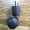 Best black nylon plastic bed castor wheel