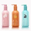 silk screen printing 300ML Plastic Body Lotion Bottle /Hair conditioner bottle for skincare