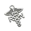 Caduceus RN Charm Registered Nurse Pendant Medical Bracelet Findings
